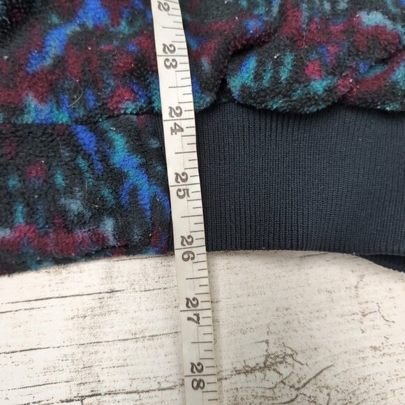 Columbia Reversible Vintage Fleece Vest Full-Zip Aztec Geometric Print Men L - Picture 4 of 6